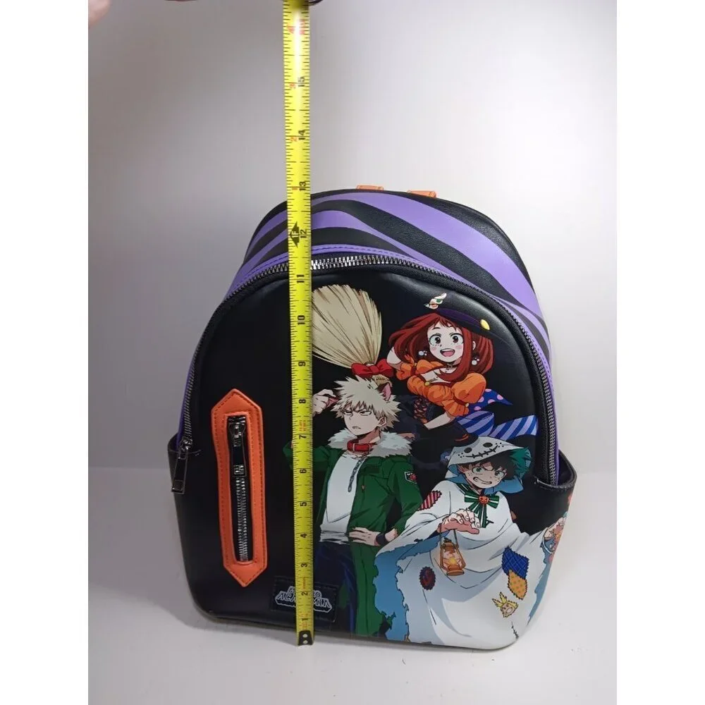 My Hero Academia Halloween Trio Mini Backpack Bioworld Deku Bakugo Ochako - Picture 6 of 7
